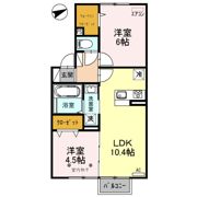 シャトーフェニックスⅡ Bの間取り画像