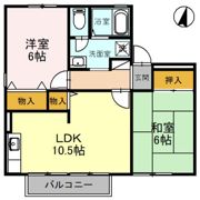 ロイヤルガーデン・M Aの間取り画像