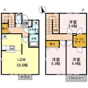 サニーテラスの間取り画像