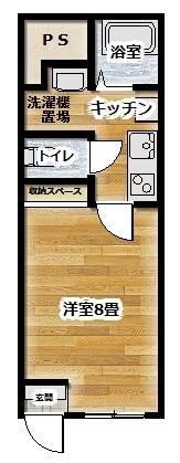 ジュネスアベニールDの間取り画像