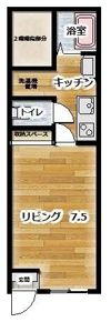 ジュネスアベニールFの間取り画像