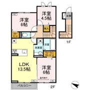 HONEY BEAR Aの間取り画像