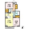 HONEY BEAR Bの間取り画像