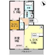 デア ブリッツの間取り画像