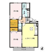 セジュール トー C棟の間取り画像