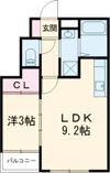 The Trinity東櫛原の間取り画像