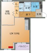 Heartful Mansion Irisの間取り画像