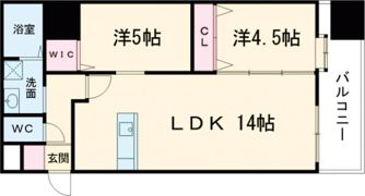 アポロ久留米東の間取り画像