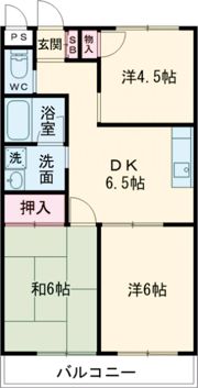 第7フラワーハイツの間取り画像