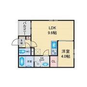 リーガル東海通の間取り画像