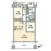 ベイサイドステージ東京の間取り画像