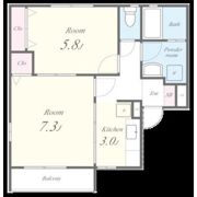 リーフレジデンス 東館の間取り画像