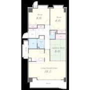 リーフマンション グロリアスの間取り画像