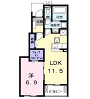 カーサ・セレーノの間取り画像