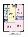 ニューシティ川島Aの間取り画像