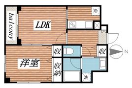 パルテールIWASAKIの間取り画像