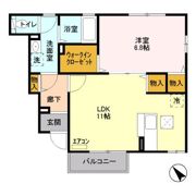 コトー・ルシエル Aの間取り画像