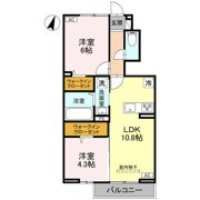 ソレイユの間取り画像