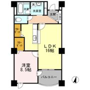 レジデンス柱の間取り画像