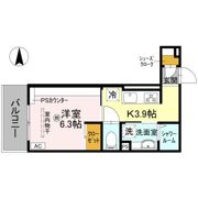 D-Luce寄合町(ﾃﾞｨｰﾙｰﾁｪﾖﾘｱｲﾏﾁ)の間取り画像