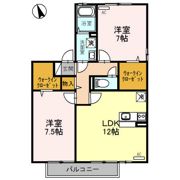 ブロッサム21の間取り画像