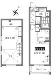 ジョイコート仙川の間取り画像