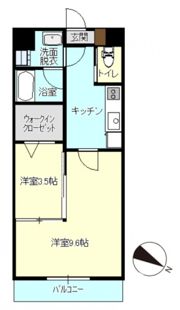 フォーリア24の間取り画像