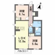 リラフォートAの間取り画像