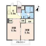 グランバリエ自由ヶ丘の間取り画像