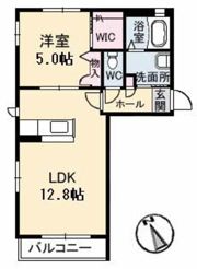 リブライフ春日 Ⅰ棟の間取り画像