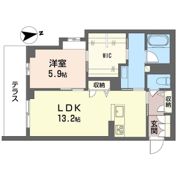 グレーヌの間取り画像