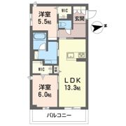グレーヌの間取り画像