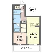 グレーヌの間取り画像