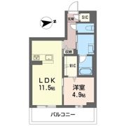 グレーヌの間取り画像