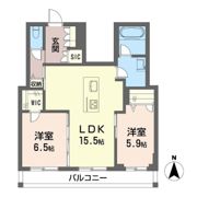 クレスティークの間取り画像