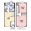 ストークホームⅡA棟の間取り画像