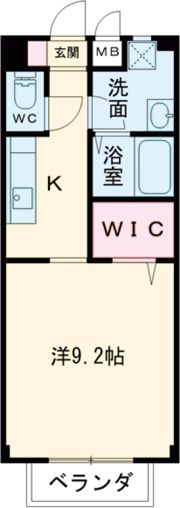 シャンベール・uの間取り画像