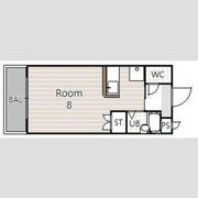 マンション白﨑の間取り画像