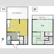タイハイツ東出の間取り画像