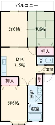 ウイングバレンの間取り画像