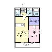 アザレア伊万里Ⅲの間取り画像