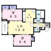 クローバー フレアの間取り画像