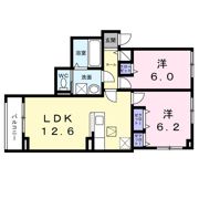 クローバー ノワールの間取り画像