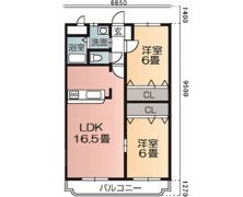 フルールSの間取り画像