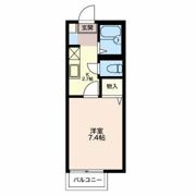 フレグランス ヴィラ Bの間取り画像