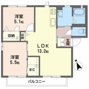 ディアスマツモトの間取り画像