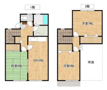 タウンハウス東1号棟の間取り画像