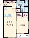 オリゾンG弐番館の間取り画像