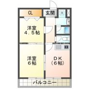 フリベール高見の間取り画像