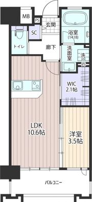 Gran Stella Nagaoの間取り画像